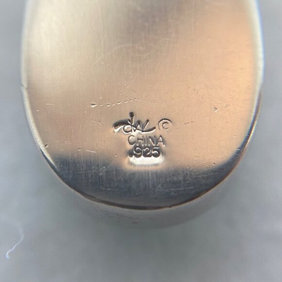 Sterling Silver 925 Southwest Bezel Set Turquoise Cabochon Pendant Necklace 18" - Picture 16 of 16